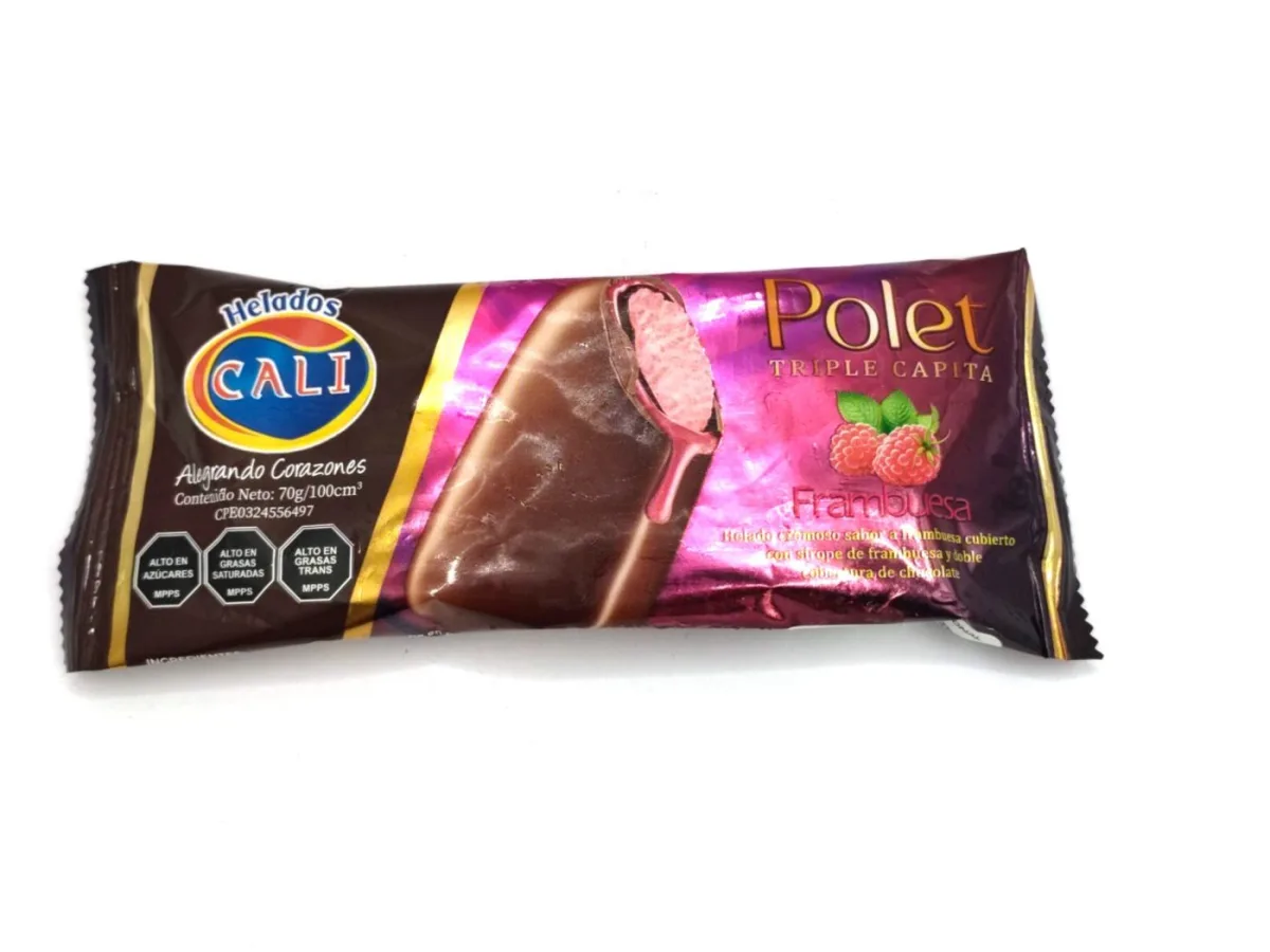 Paleta Polet Frambuesa 70gr