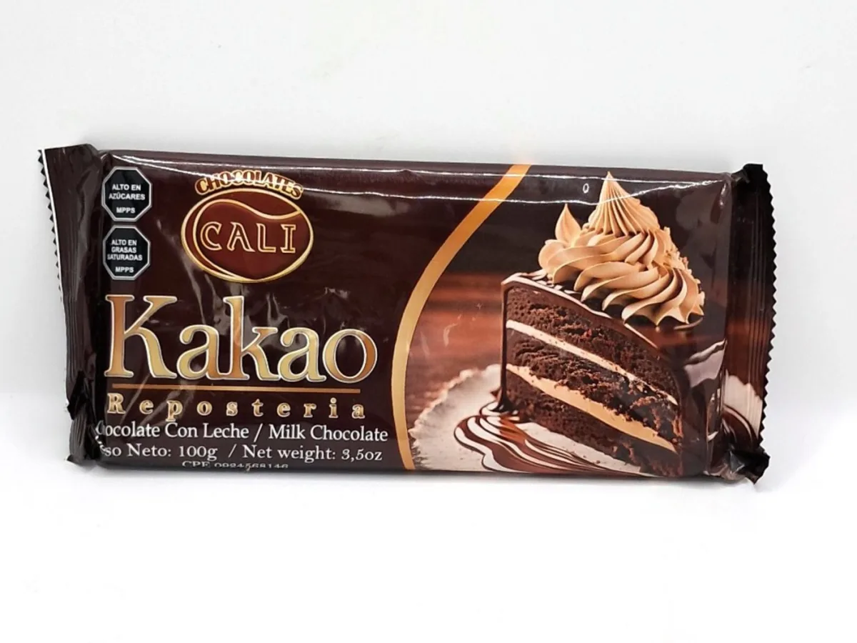 Chocolate con Leche Kakao Reposteria Cali 100g