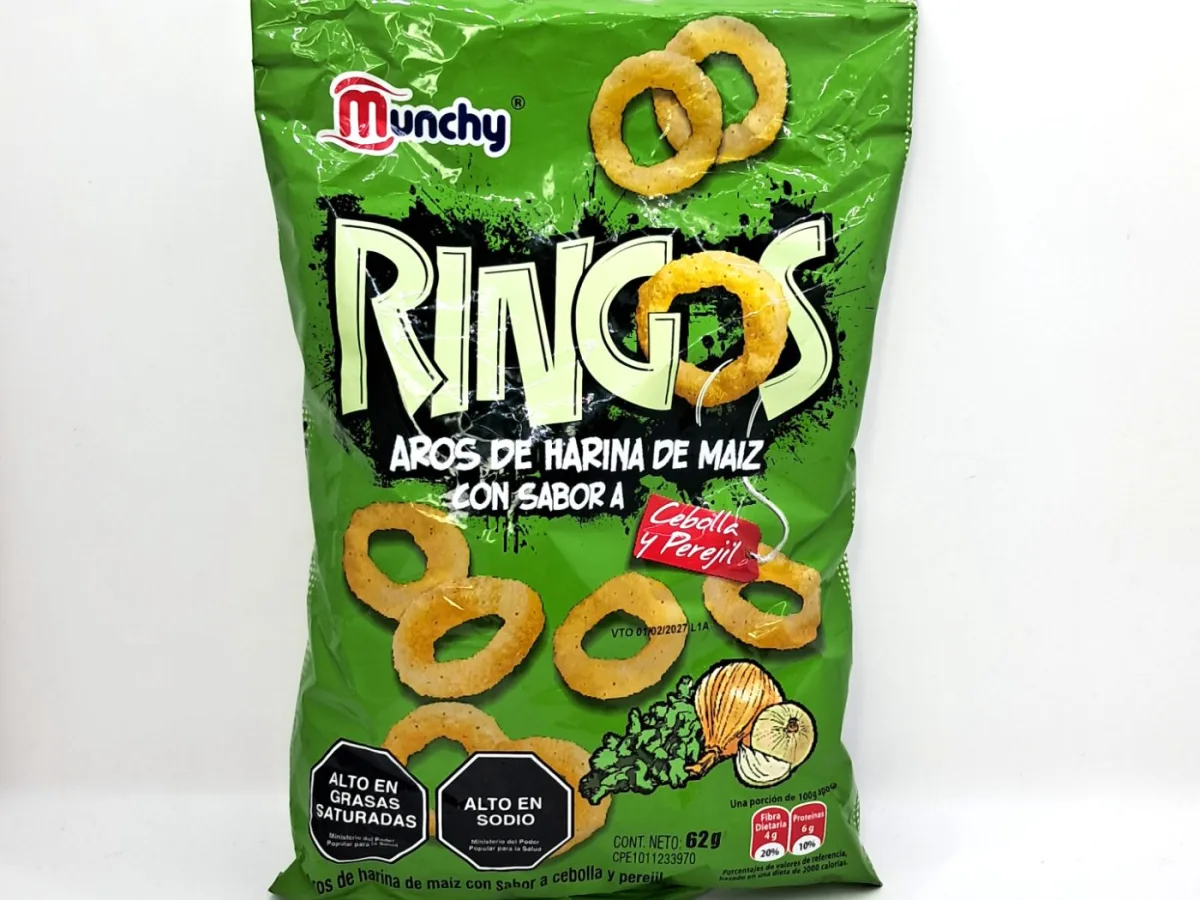 Ringos Cebolla y Perejil Munchy 62gr