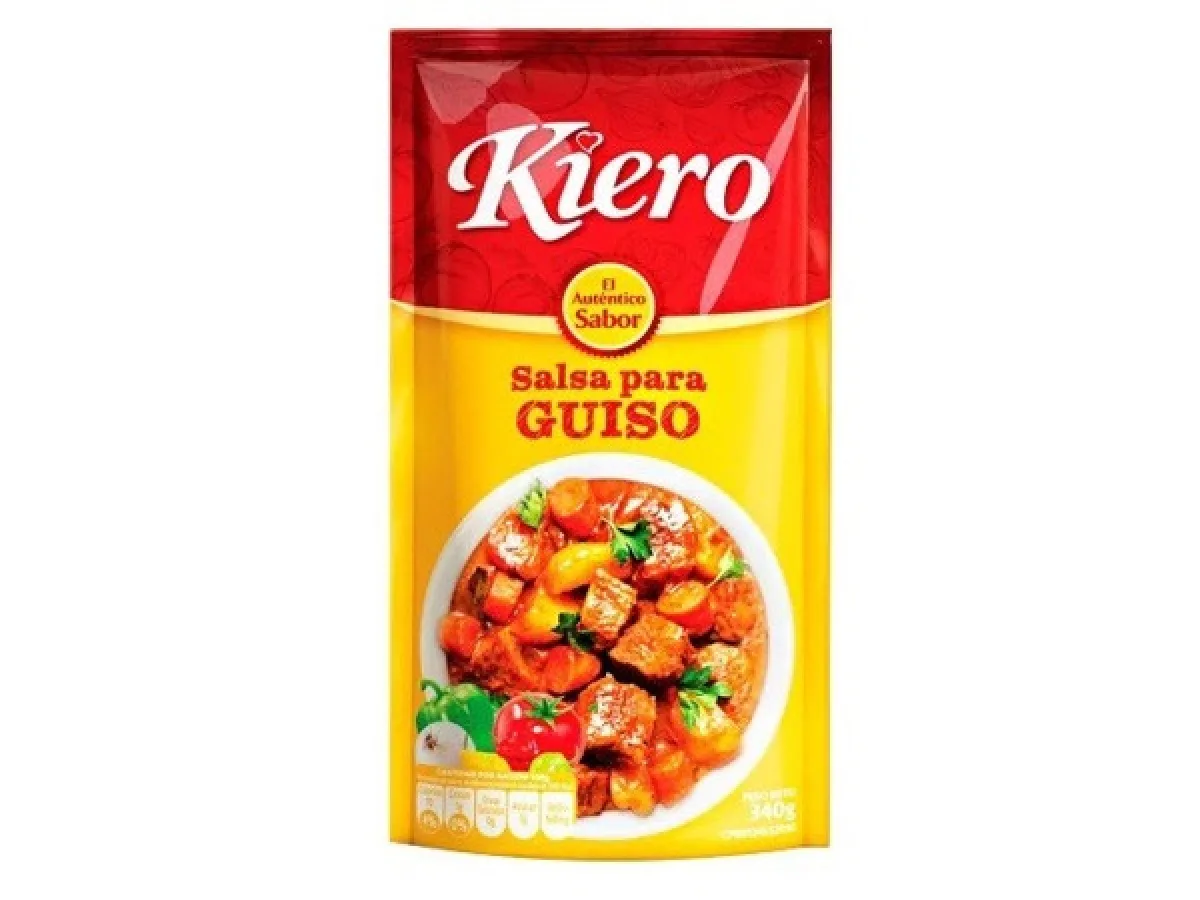 Salsa P/Guiso Kiero 340gr X Und