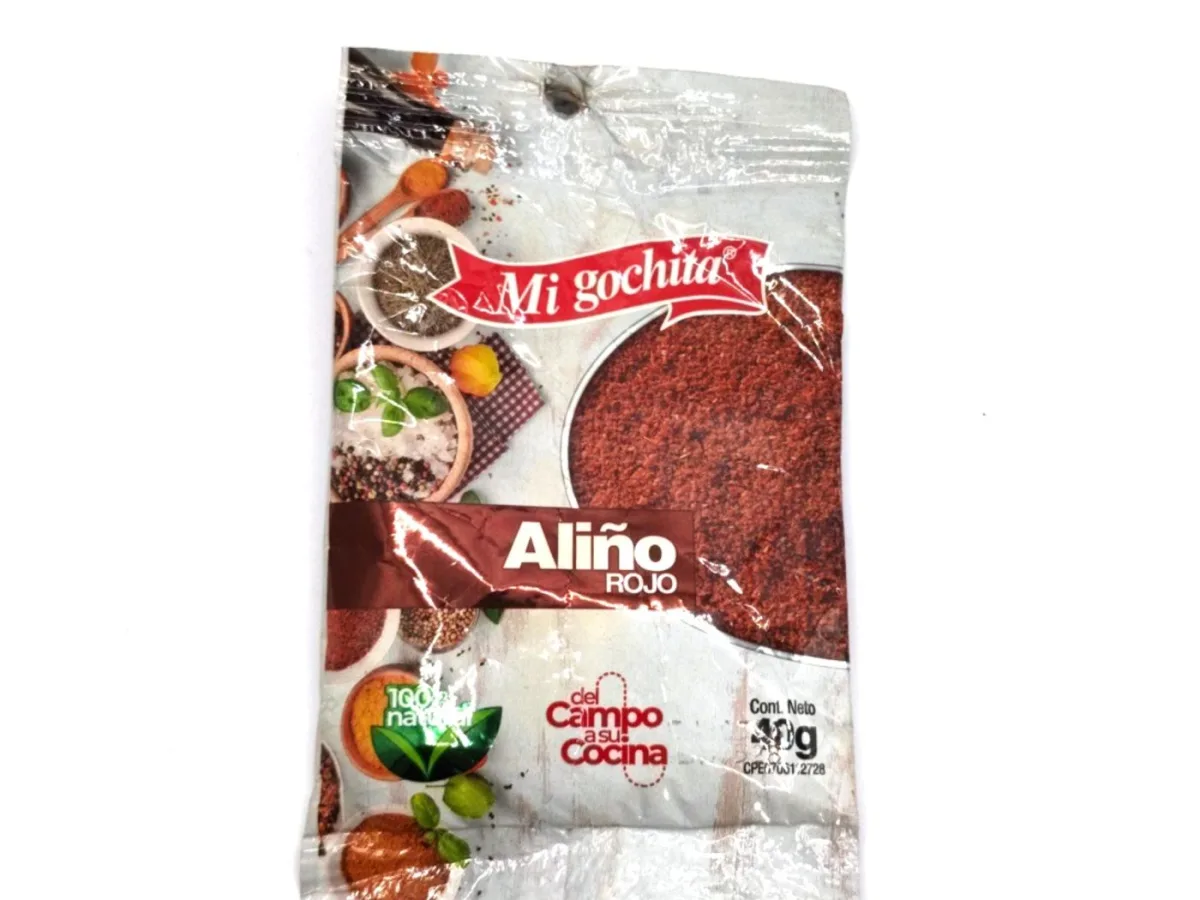 Aliño Rojo sobre Mi Gochita 40gr