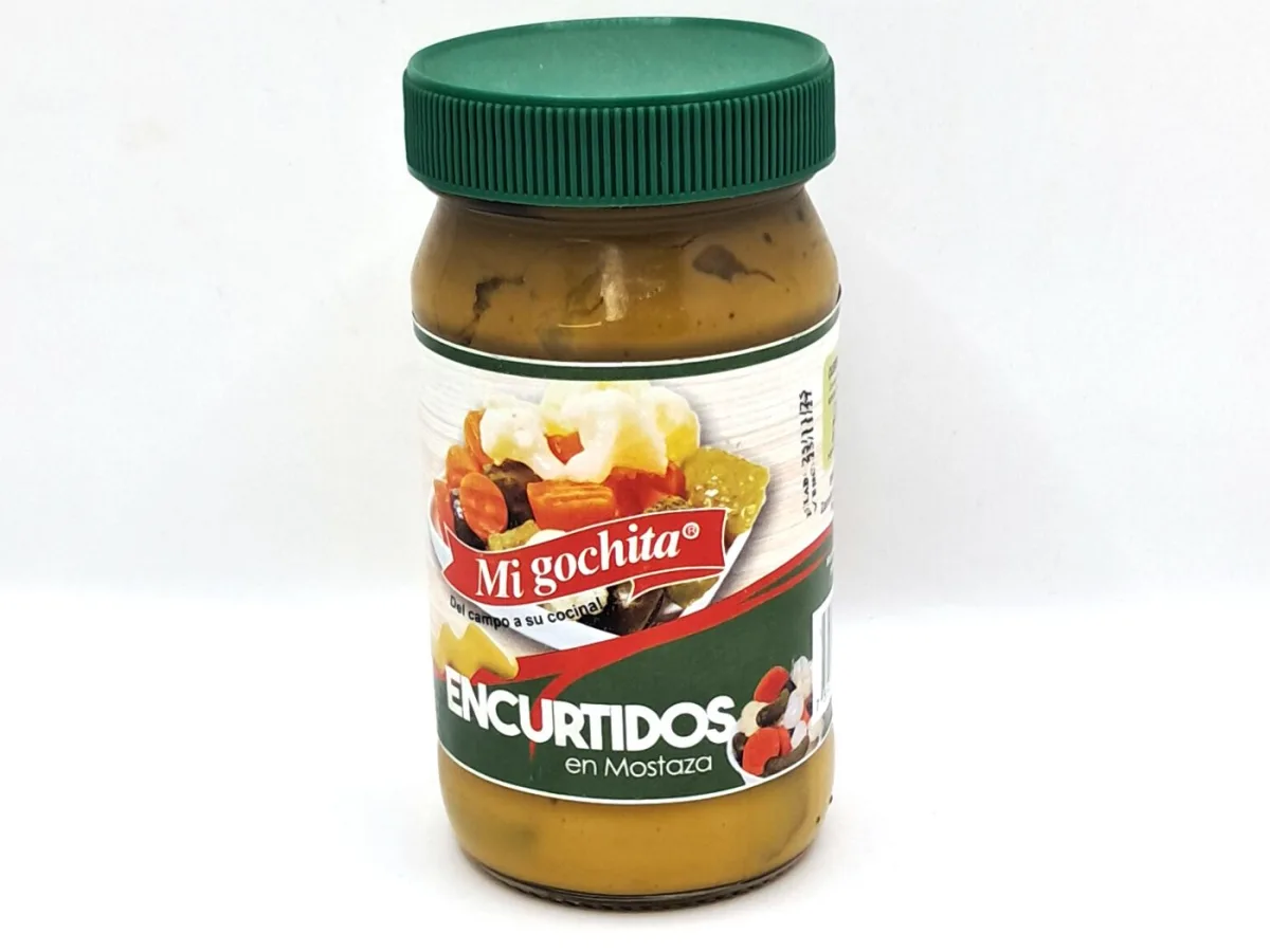 Encurtidos en Mostaza 190gr Mi Gochita