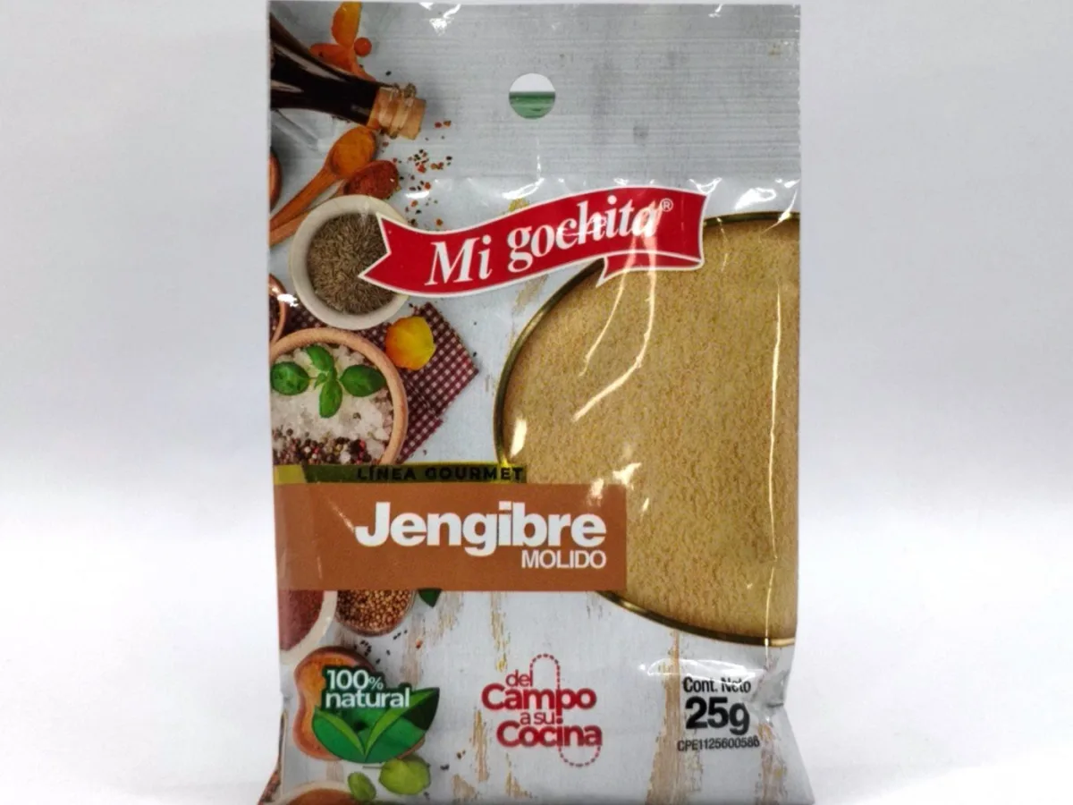 Sobre Jengibre Molido 25g Mi Gochita Gourmet