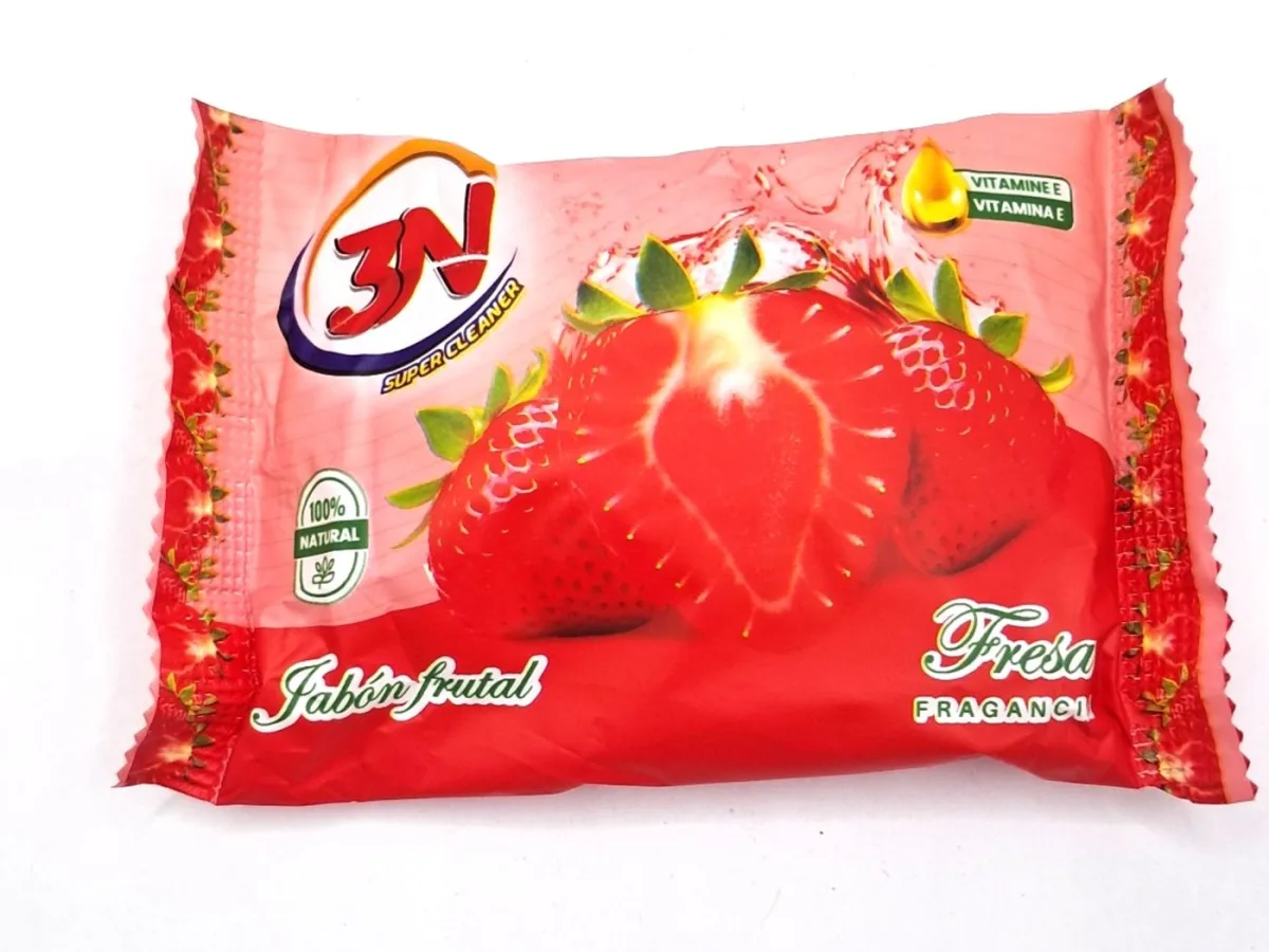 Jabon 3n Frutal Fresa 75 Gr