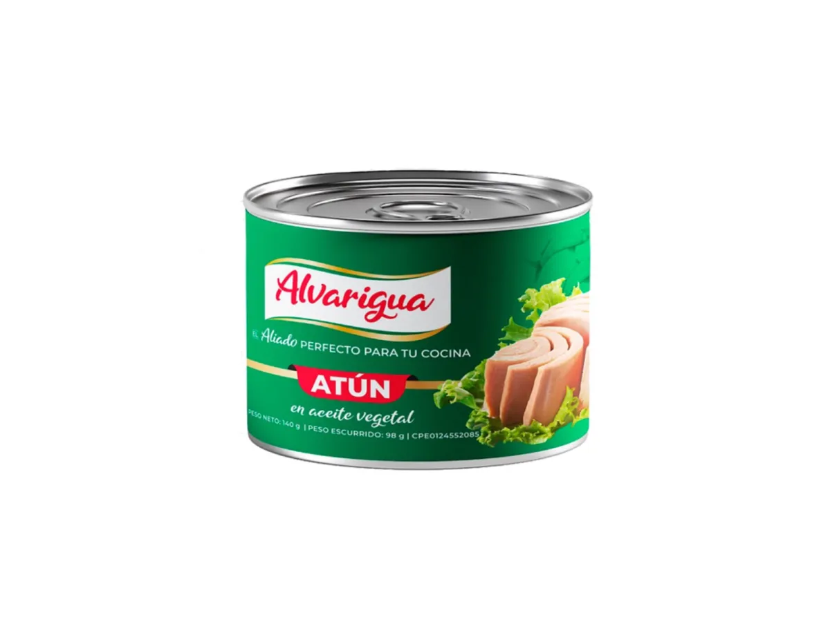 Atun en Aceite Vegetal Alvarigua 140g