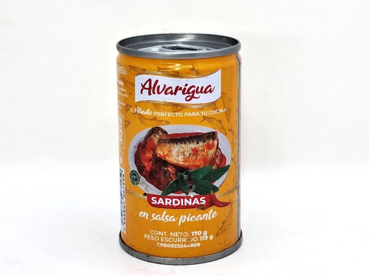 Sardina en Salsa Picante Alvarigua 170 Gr