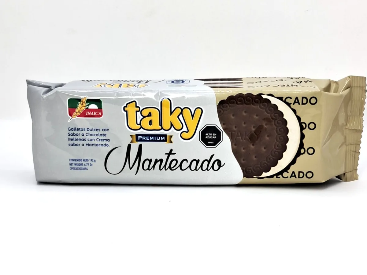Galleta Taky Tubular Mantecado 192g