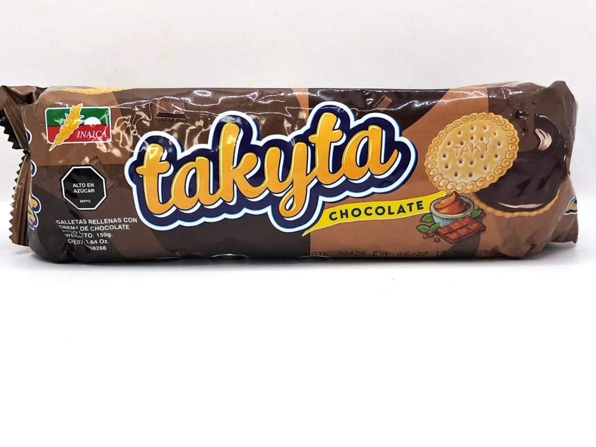 Galleta Takyta Chocolate 150gr X Und