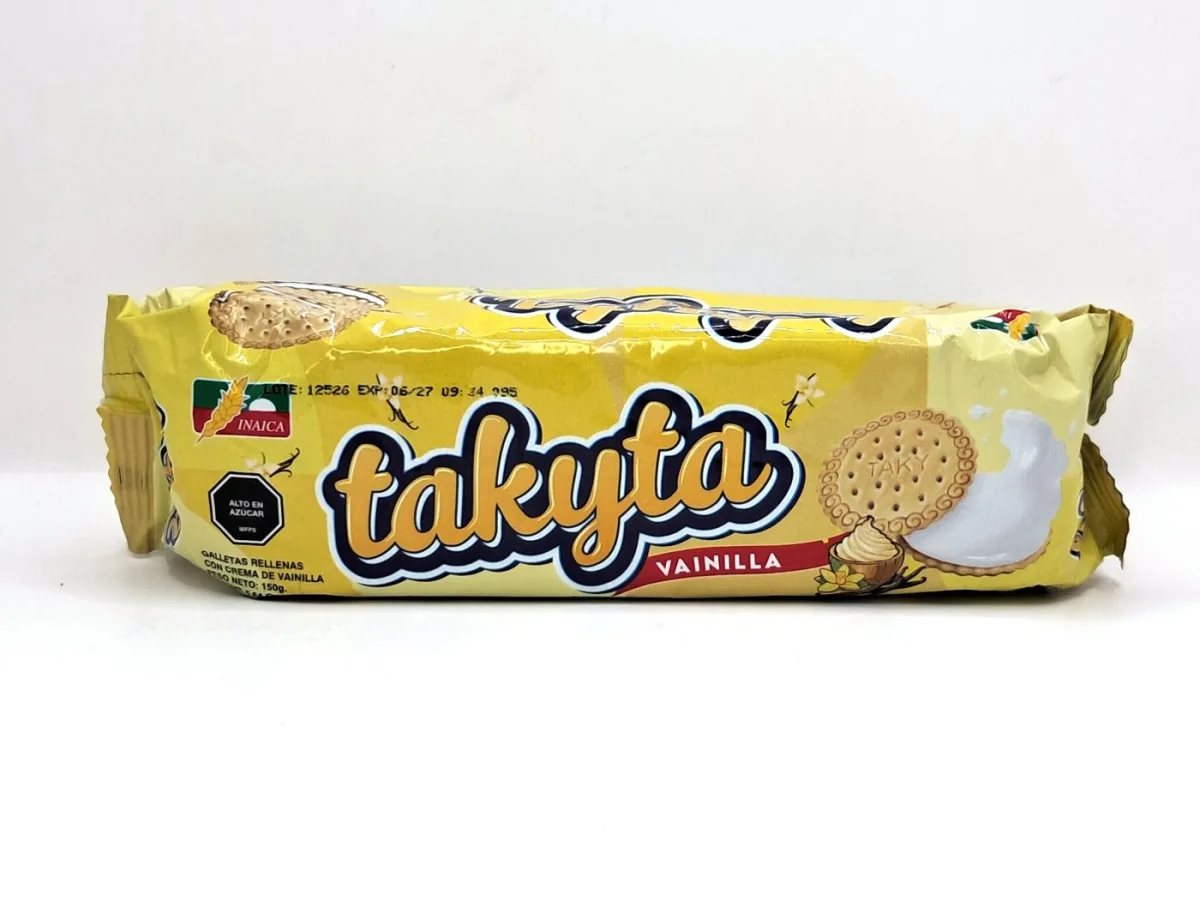 Galleta Takyta Vainilla 150gr X Und