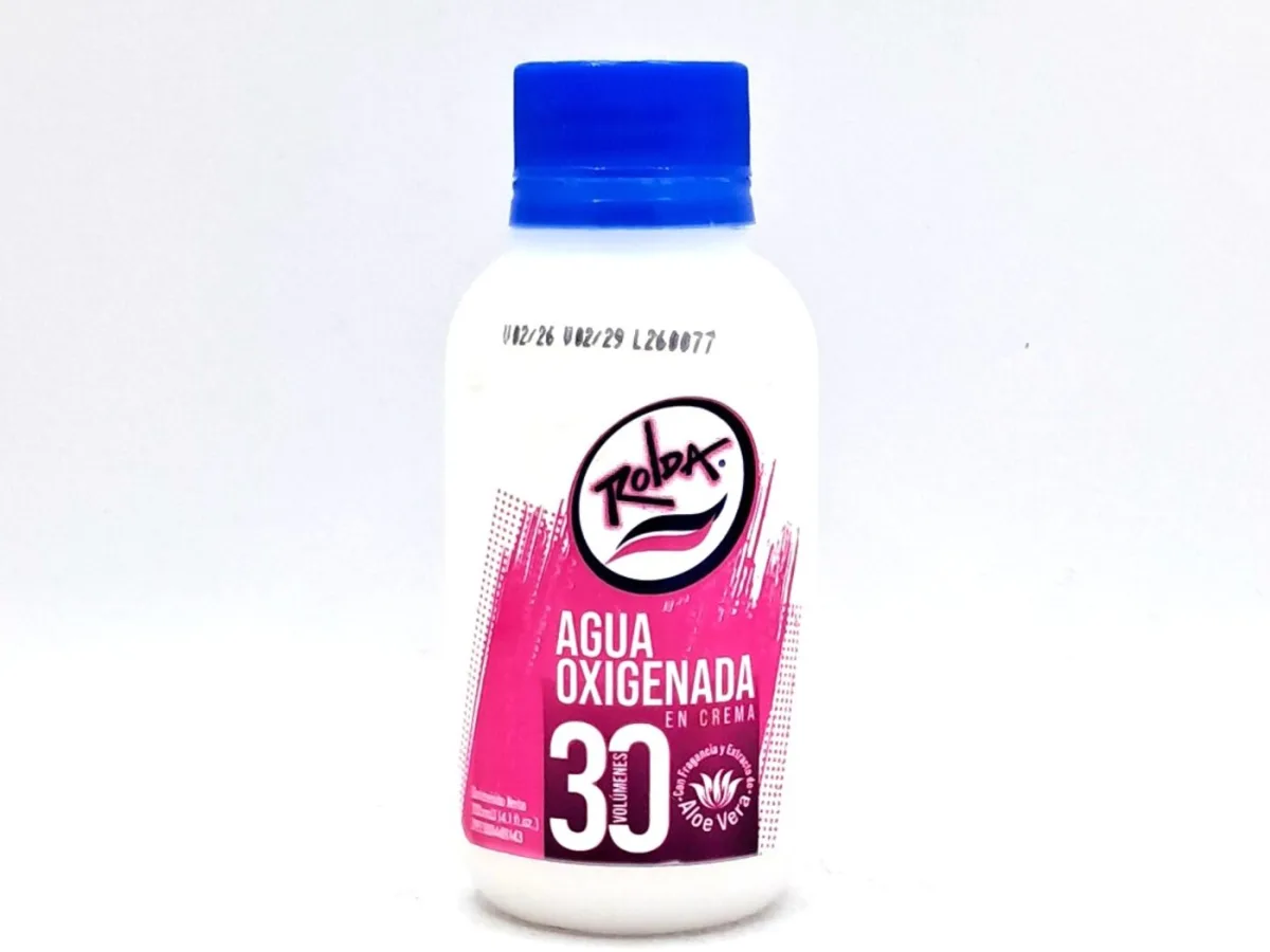 Agua Oxigenada 30 Volumen Rolda 120 Ml