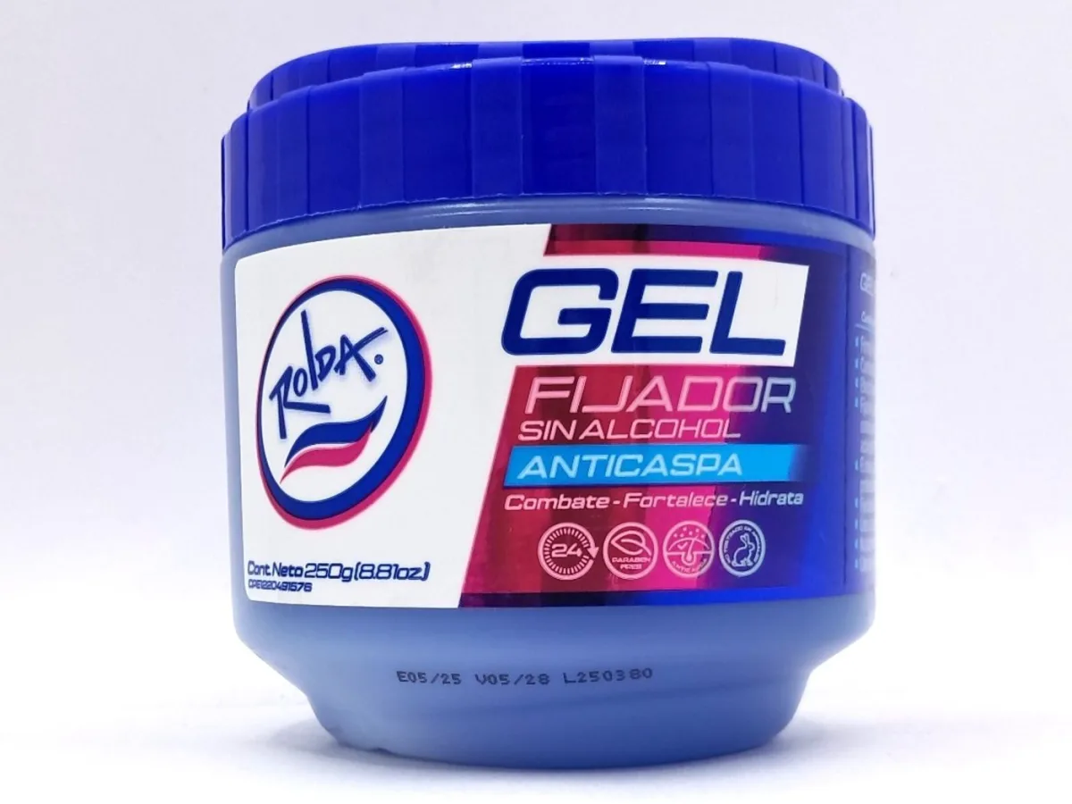 Gel Fijador Anticaspa Azul 250gr