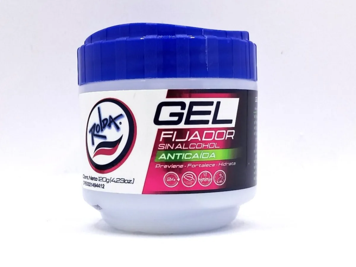 Gel Fijador Anticaida Blanco Rolda 120gr