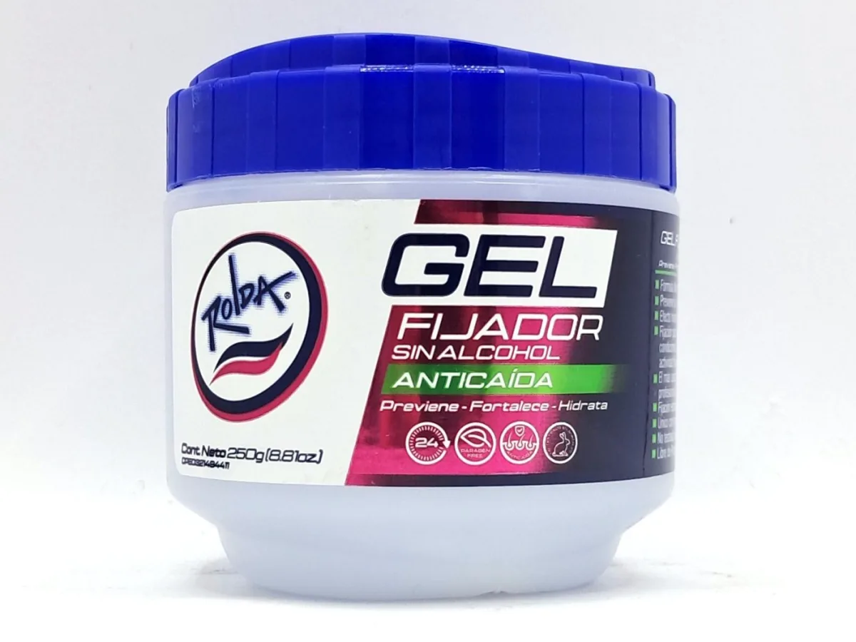 Gel Fijador Anticaida Blanco Rolda 250gr