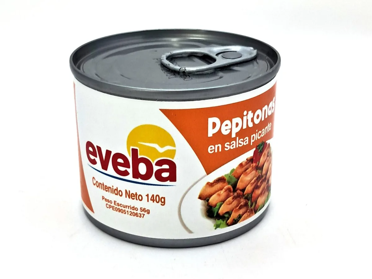 Pepitonas en Salsa Picante Eveba 140gr
