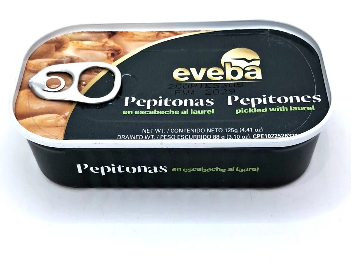 Pepitonas Eveba en Escabache al Laurel 125 Gr
