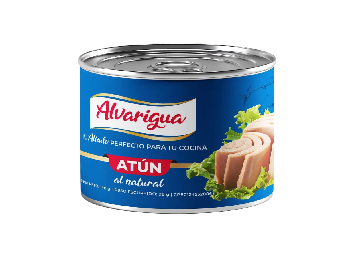 Atun Solido Eveba Agua C/Sabor a Limon 140gr