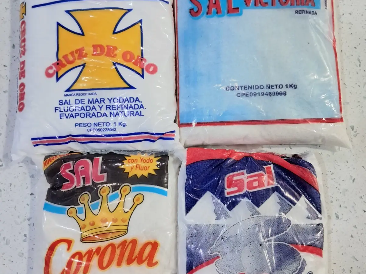 Sal Comestible Refinada Fina