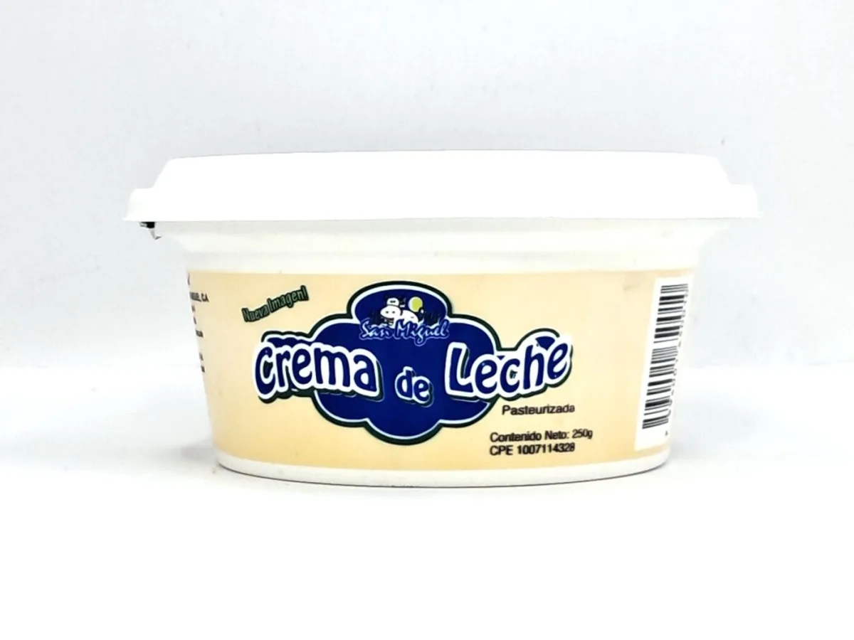 Crema de Leche San Miguel 250gr X Und