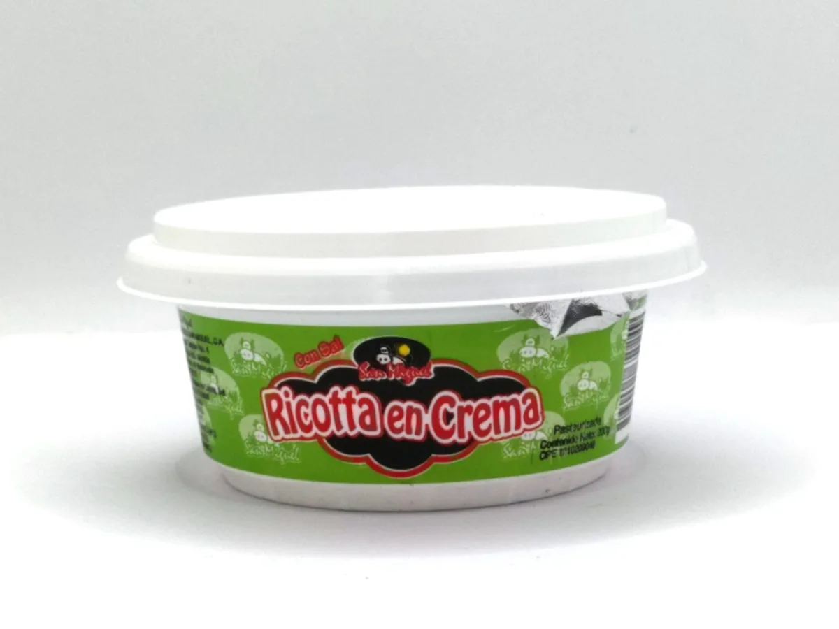 Ricotta en Crema C/Sal 200gr San Miguel