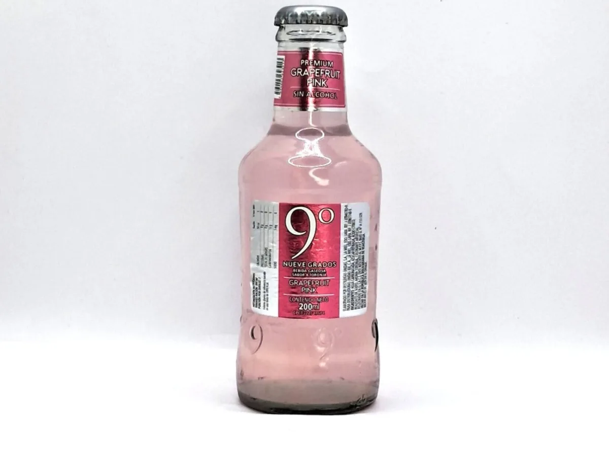 Bebida Grapefruit 9° Grados Sabor Toronja 200ml
