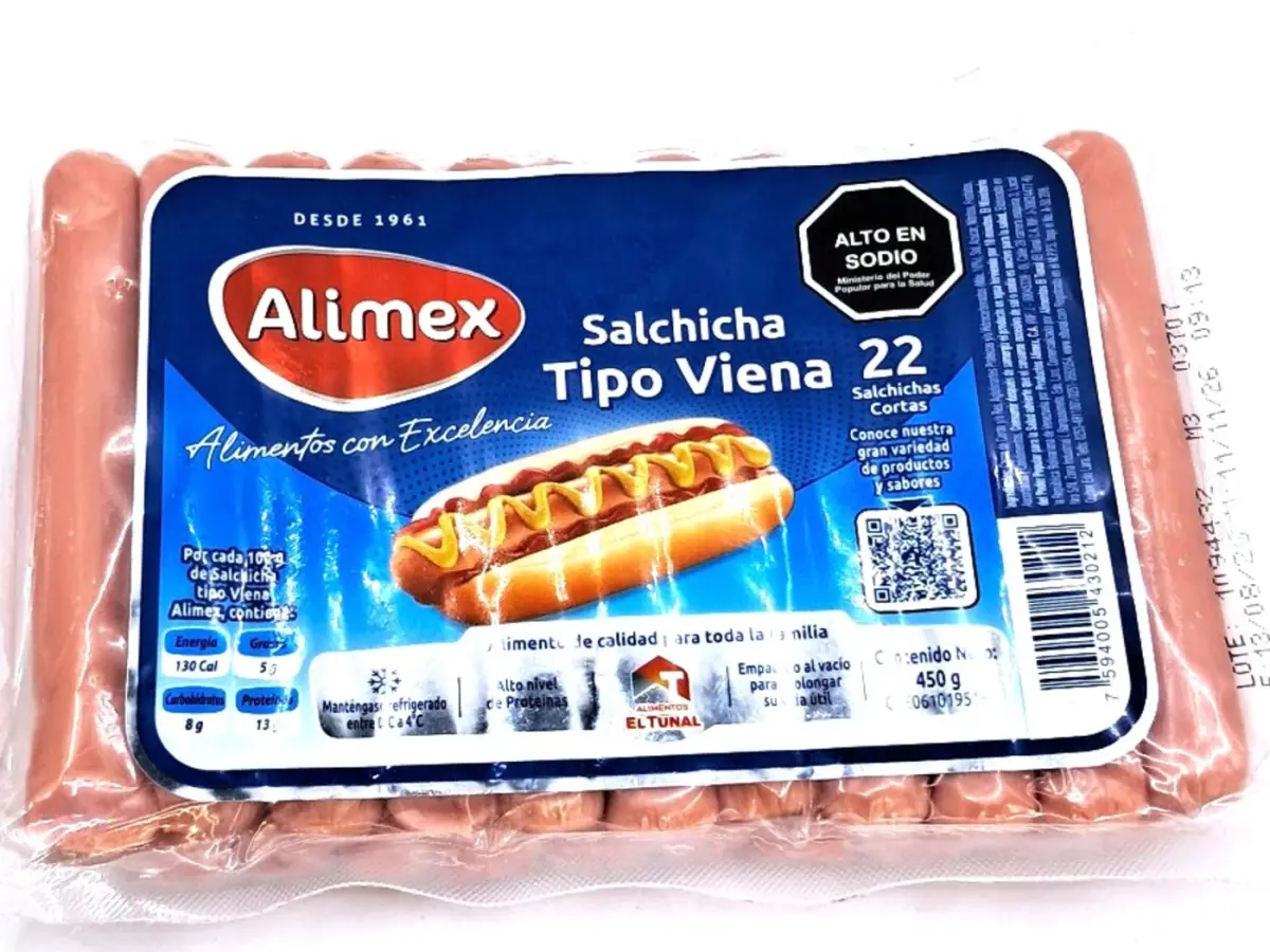 Salchicha Alimex 450gr