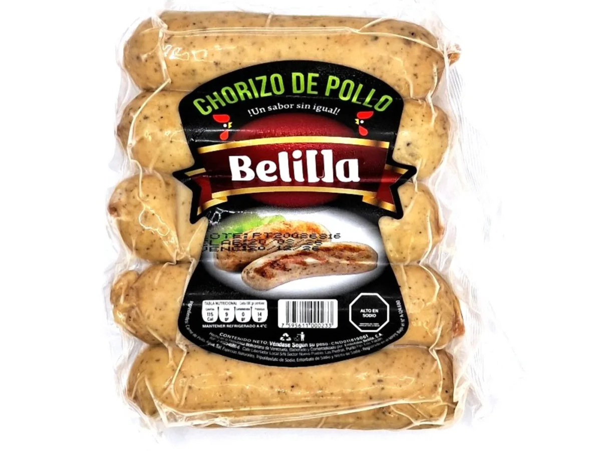 Chorizo de Pollo Premium Belilla 440 Gr
