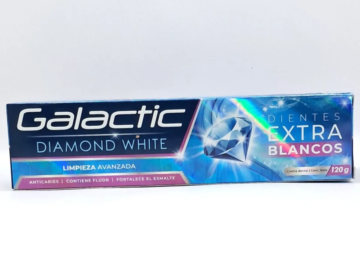 Crema Dental Galatic Diamond 120 Gr