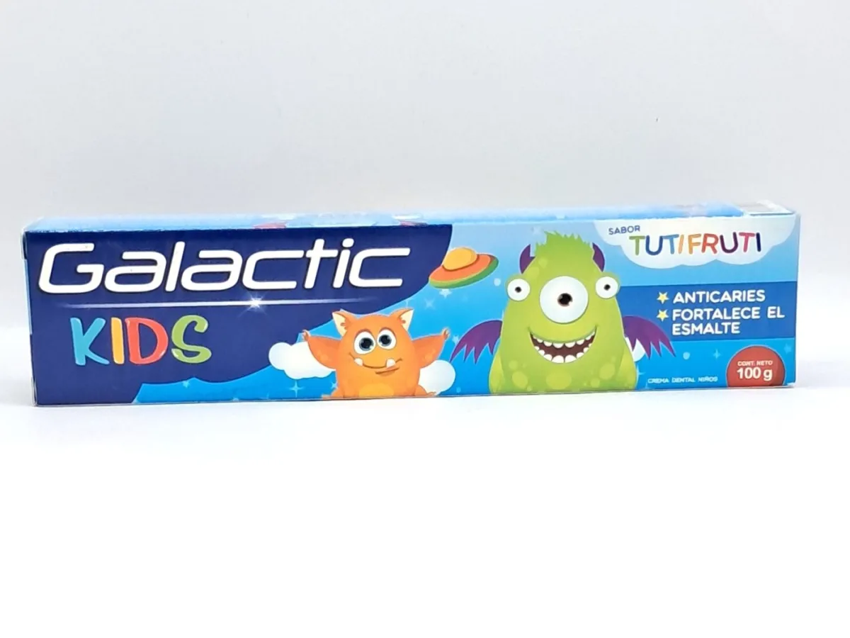Crema Dental Tutifruti Niño Galactic 100gr X Und