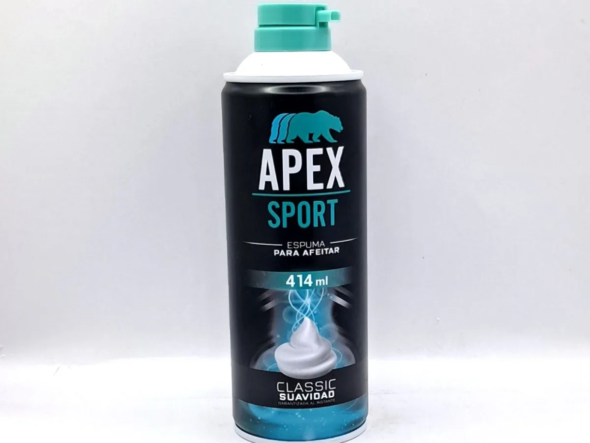 Espuma de Afeitar Apex Sport 414ml Suavidad