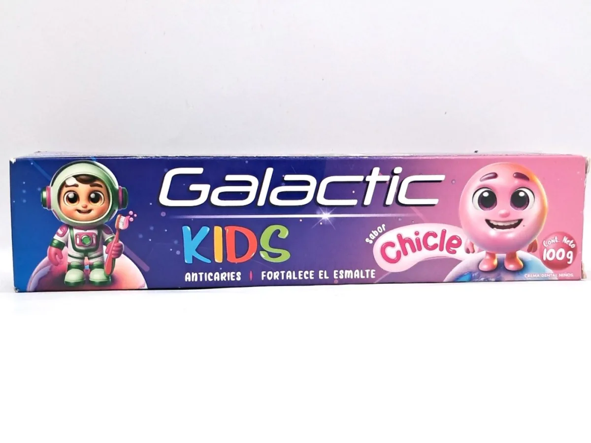 Crema Dental Astronauta Chicle Galactic 100gr X Und