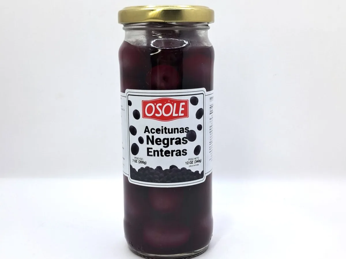 Aceitunas Negras Enteras Osole 300gr