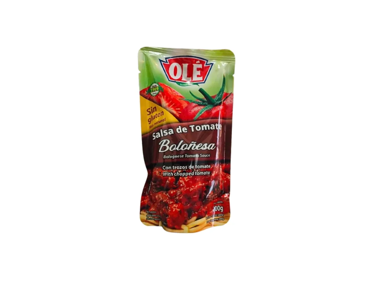 Salsa de Tomate Bolognesa Ole 200gr Xund