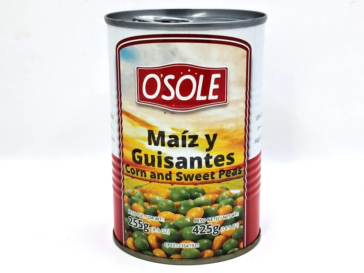 Maiz y Guisante 425gr ( Lata)