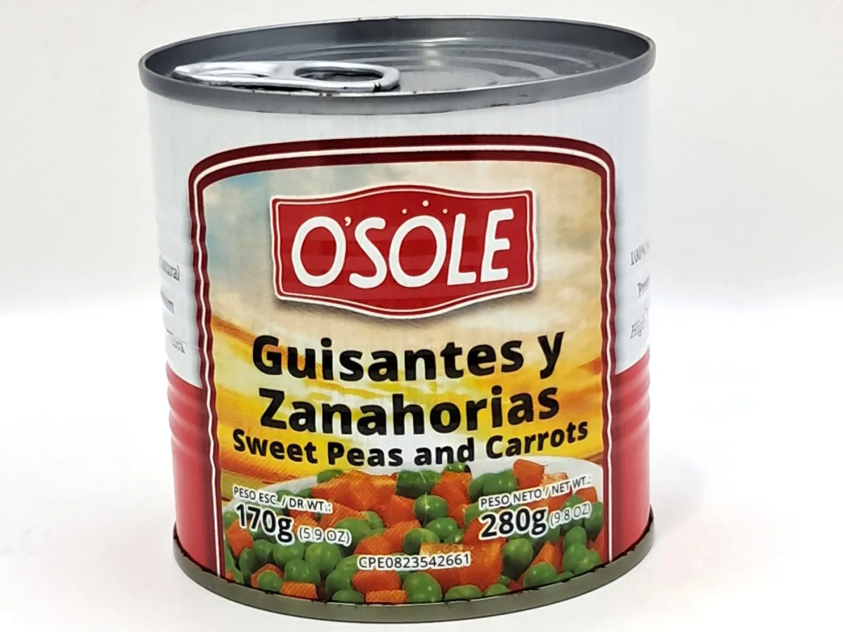 Guisantes y Zanahoria Osole 280 Gr