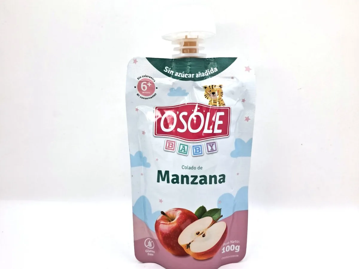 Compota Manzana sin Azucar Osole