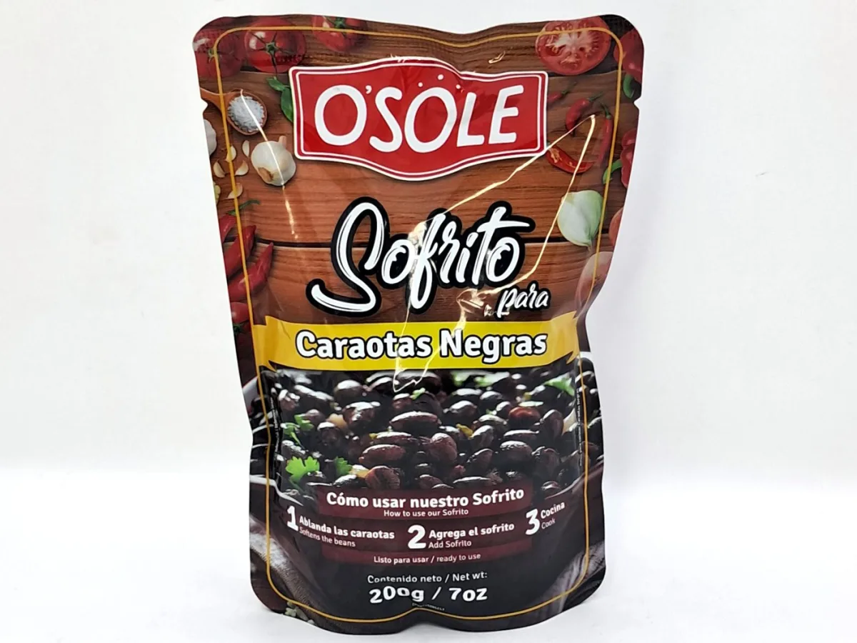 Sofrito P/Caraotas Negras 200gr Osole