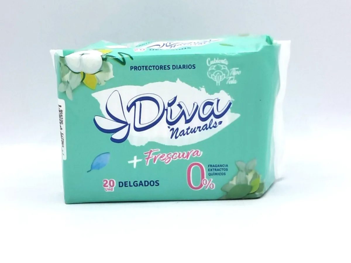 Protectores Diario Diva Naturals 20 Und