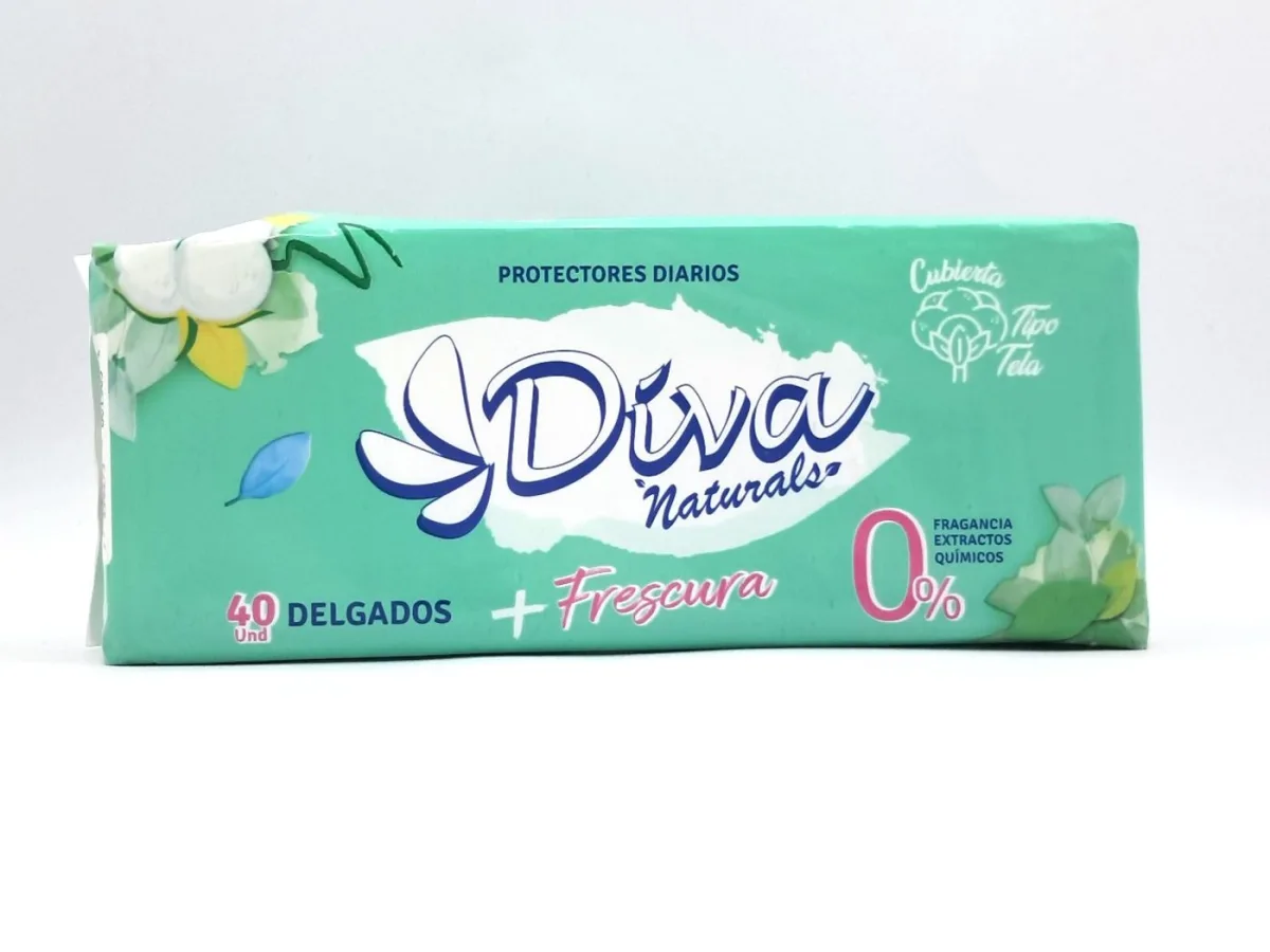 Diva Naturals Protectores Diarios 40und