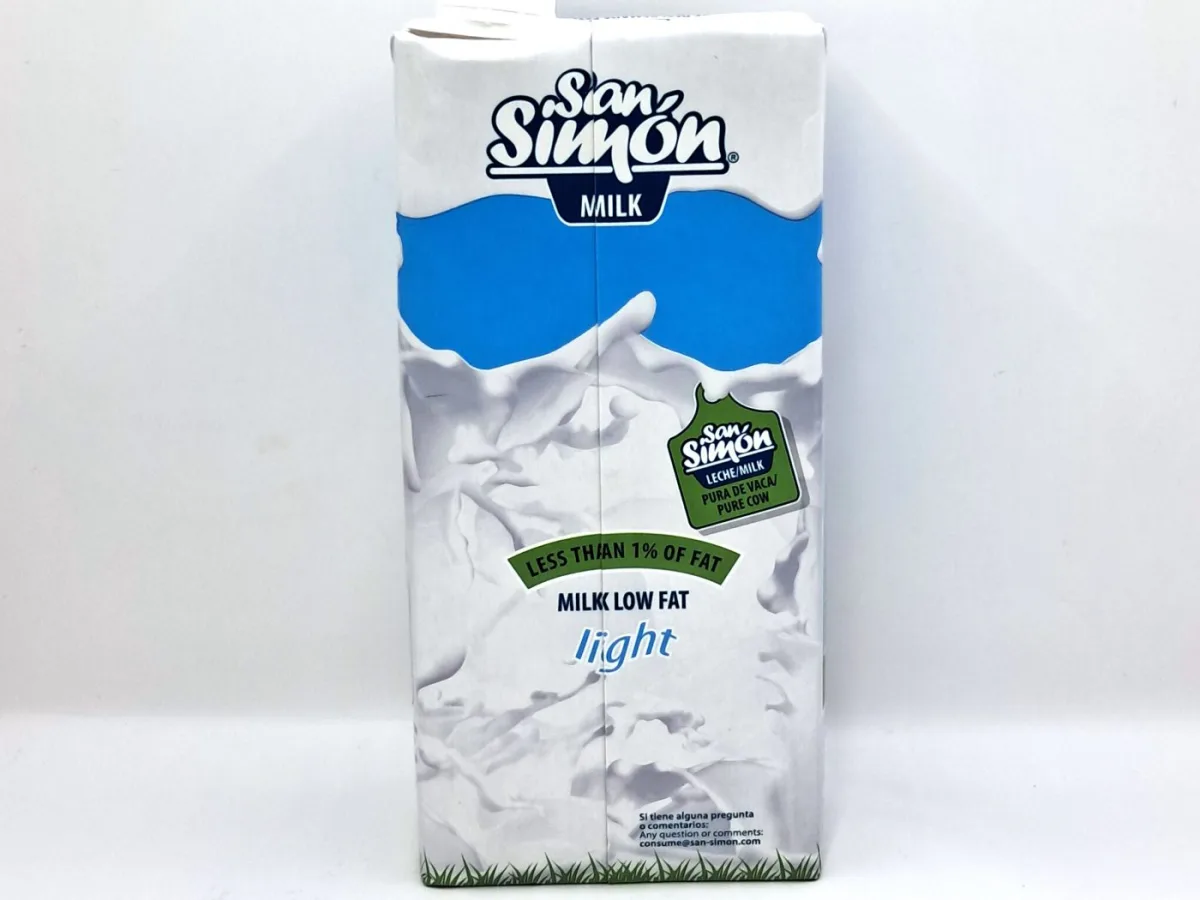 Leche Liquida Descremada San Simon 1lt