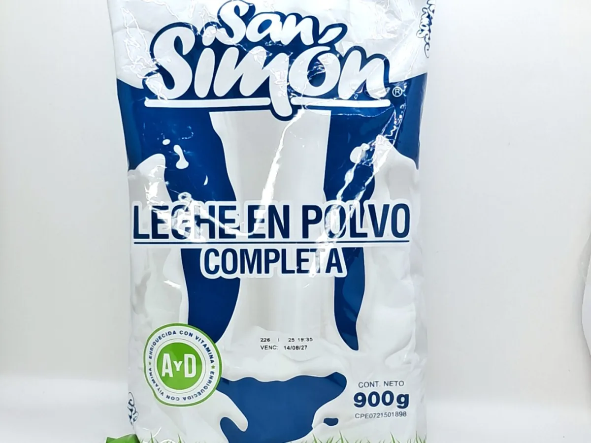Leche en Polvo Completa San Simon 900 Gr