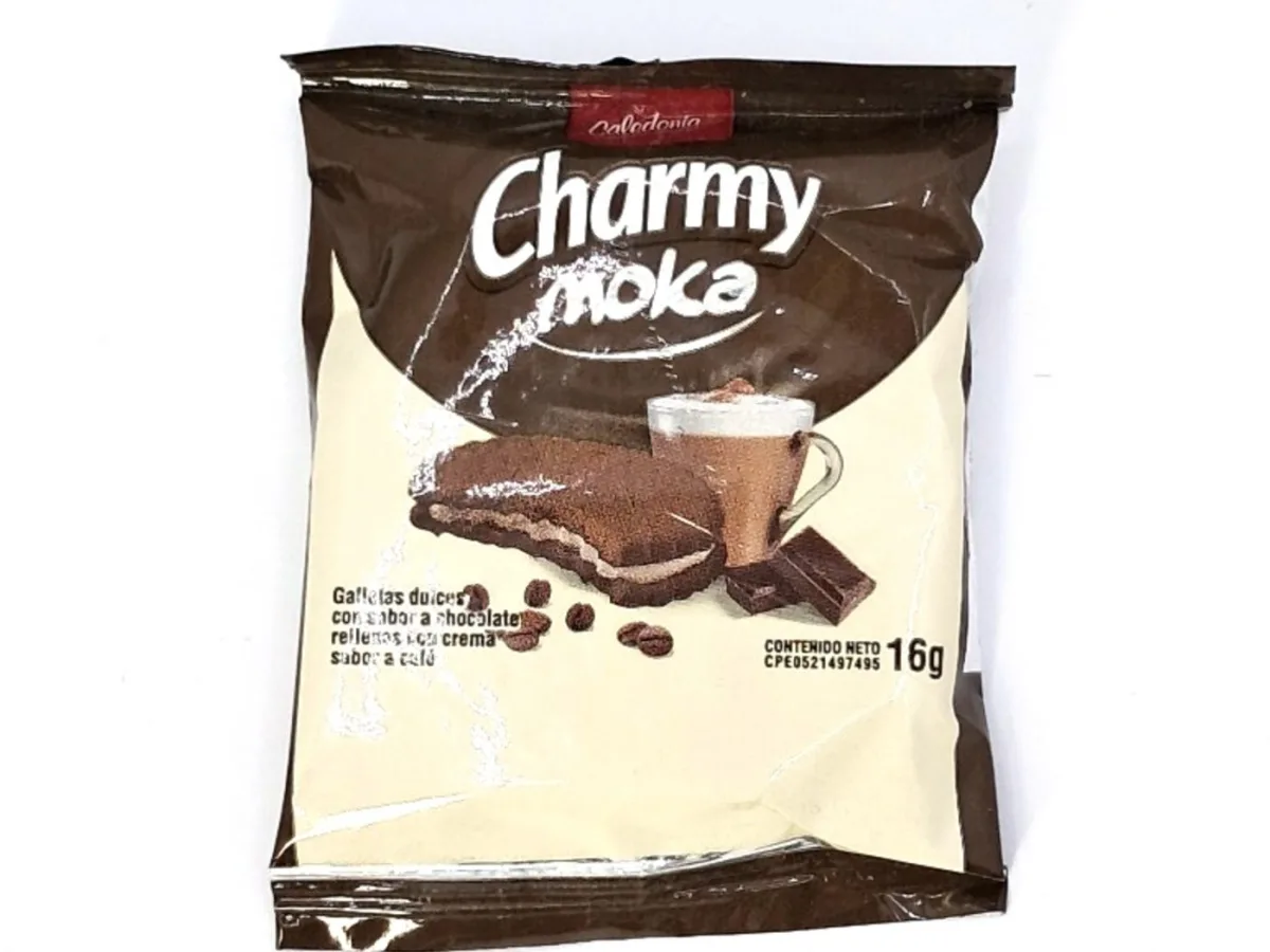 Galleta Charmy Moka 16gr X Und