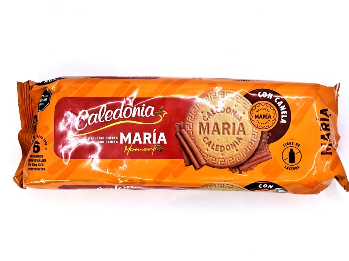 Galleta Maria Caledonia C/Canela 150gr