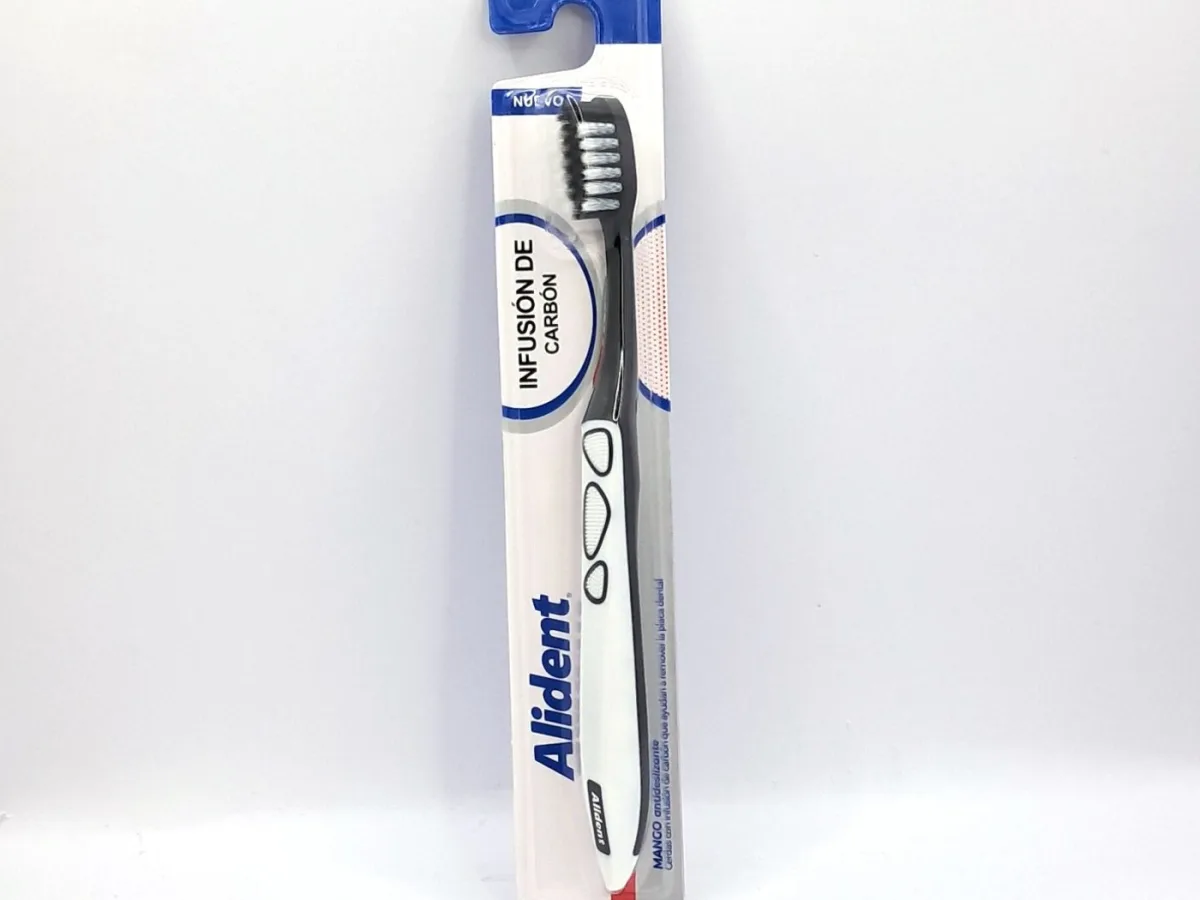 Cepillo Dental Alident Extra Suave Infusion de Carbon