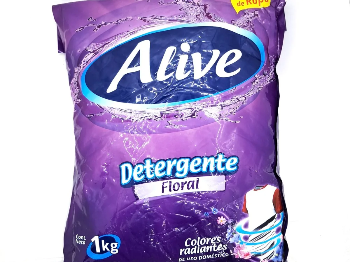 Detergente en Polvo Alive Lavanda Floral 1 Kg