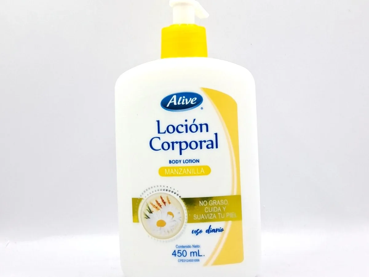 Locion Corporal Alive Manzanilla 450ml X 12