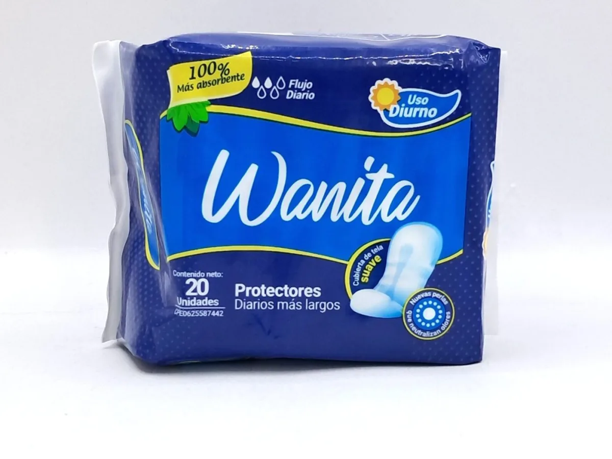 Protectora Diario Wanita Largo 20t