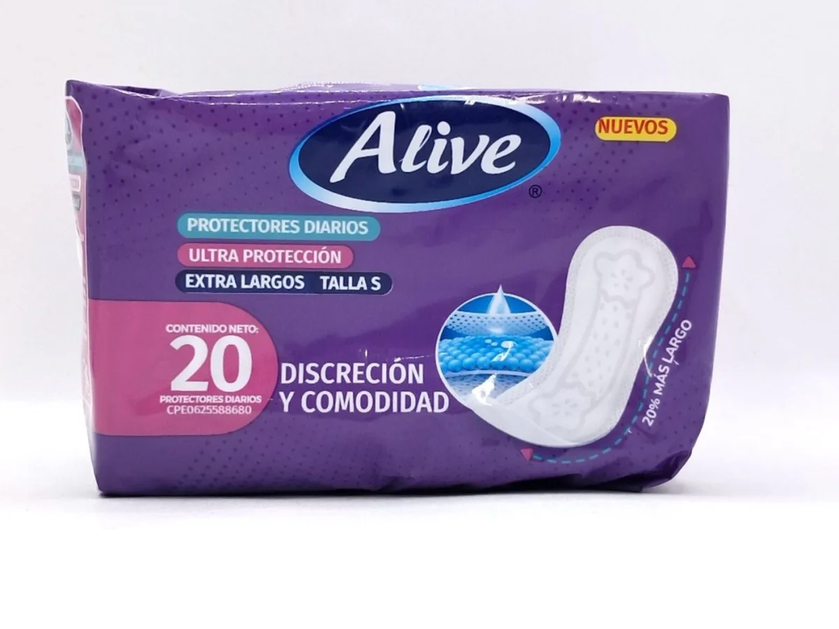 Protector Diaria Alive Extra Largo T/S
