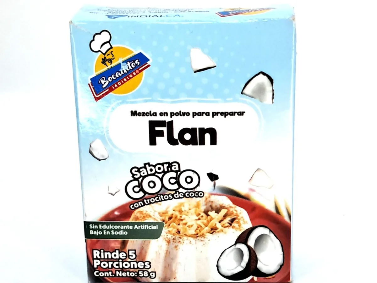 Flan de Coco Bocadito 58g