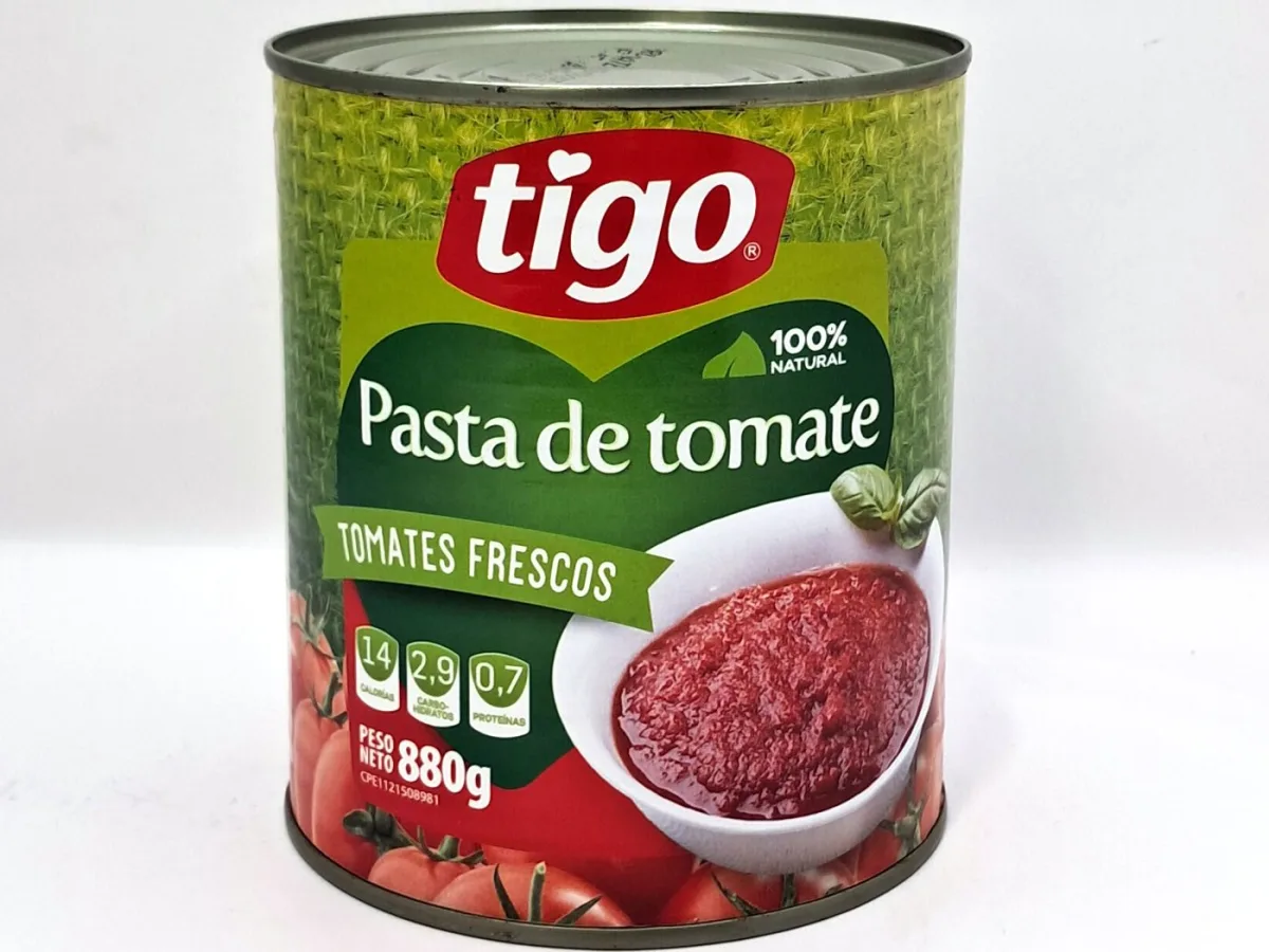 Pasta de Tomate Lata Tigo 880gr