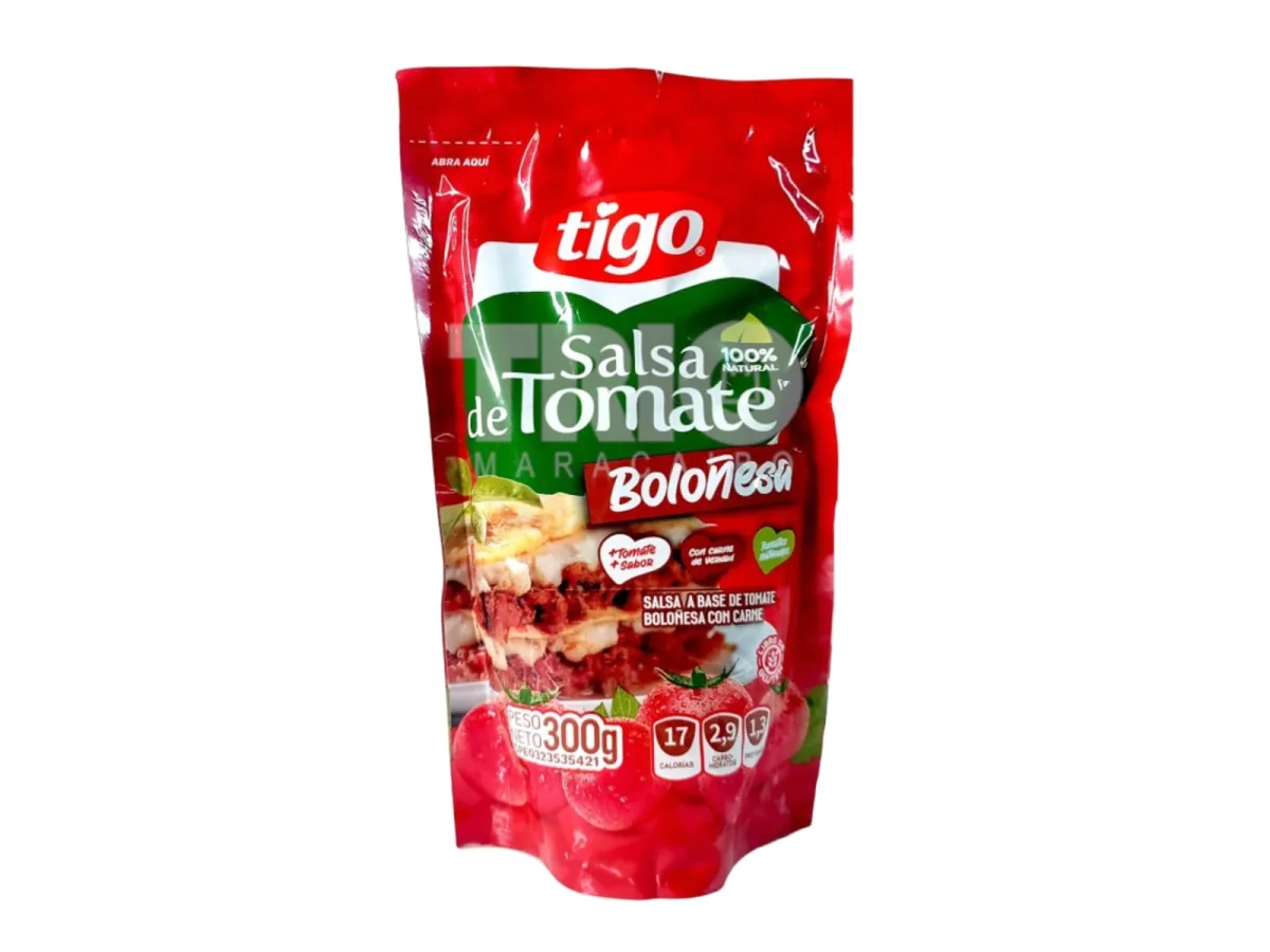 Salsa de Tomate Boloñesa Tigo 300gr